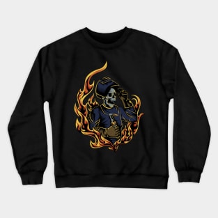 Welder Skull 2 Crewneck Sweatshirt